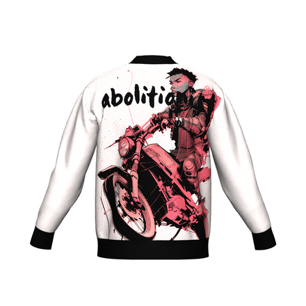 abolitionist. White Cardigan