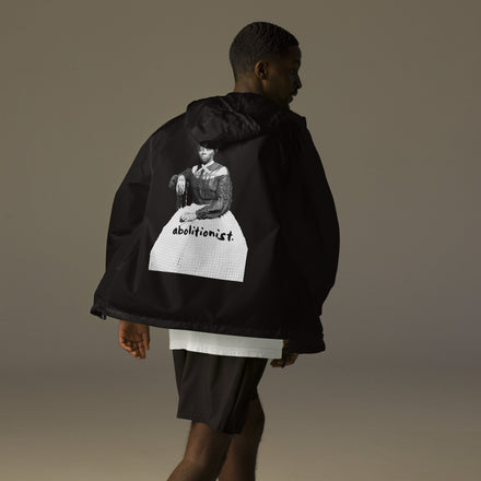 Harriett Tubman.  Unisex lightweight zip up windbreaker